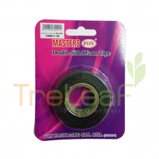 STATIONERY MAS. D/S FOAM TAPE-BK 12X1M MAS-DSF1201B