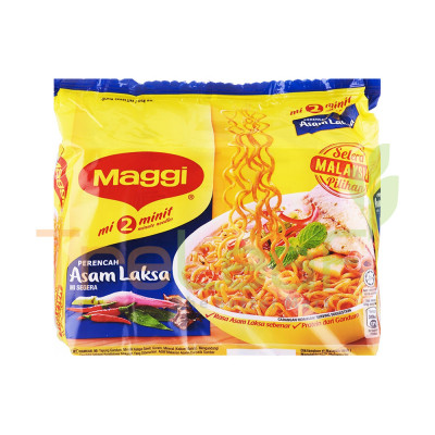 MAGGI 2MINN ASAM LAKSA 12(78GX5'S) 12284617