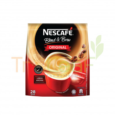 NESCAFE 3 IN 1 ORIGINAL BLEND&BREW 20GX28'S