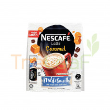 NESCAFE LATTE CARAMEL 25GX20'S FOC BAG