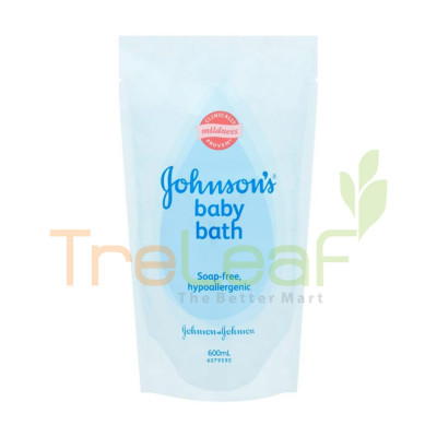 JOHNSON BABY BATH MILK REFILL 600ML