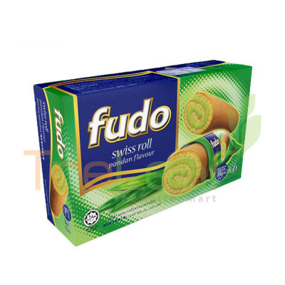 ORIENTAL FUDO SWISS ROLL PANDAN 18GM