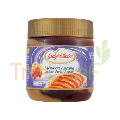 LADY'S CHOICE PEANUT BUTTER GRAPE (350GX12)