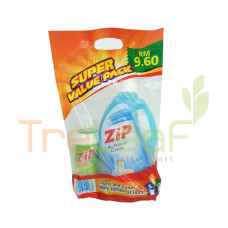 ZIP AP CLEANER CRYSTAL SPRING RM9.60 (1.8LX6) PLUS 500G POWDER