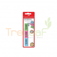 STATIONERY FABER D/FREE ERASER 3S (187161L-3BC) = CTG