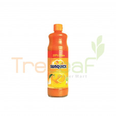 SUNQUICK ORANGE JUMBO WFO 840ML FOC GLASS