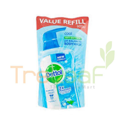 DETTOL S/G COOL REFILL POUCH (900ML)