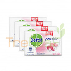 DETTOL SOAP SKINCARE (105GM)3+1