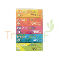 PREMIER ECO COLOUR FACIAL TISSUE 10(150'SX5) PCN150X5X10