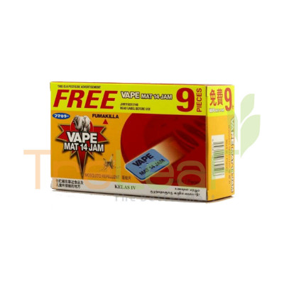 FUMAKILLA VAPE MAT 14HR STD PACK (30+9'SX120) 100888474