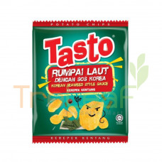 TASTO POTATO CHIPS SEAWEED KOREA SAUCE 3(55GX12)