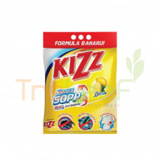 KIZZ DETERGENT POWDER LEMON (2.3KGX6)