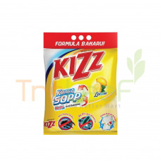 KIZZ DETERGENT POWDER LEMON (4KGX4)