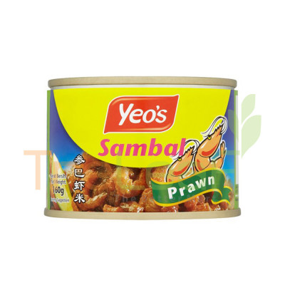 YEO'S SAMBAL PRAWN (160GX24)
