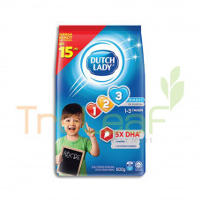 DUTCH LADY PWDR GUM 123 PLAIN 600GM