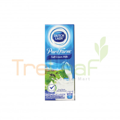 DUTCH LADY UHT MILK PURE FARM FCRM 200ML