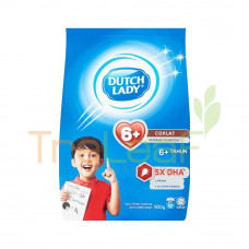 DUTCH LADY PWD GUM 6+ CHOC 900GM