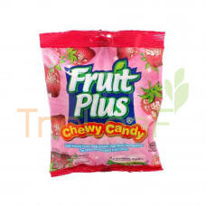 VICTORY FRUIT PLUS CHEWY CANDY STRAWBERRY (150GX48)