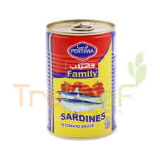 PERTIMA FAMILY SARDINE IN TOMATO SAUCE (405GX24)