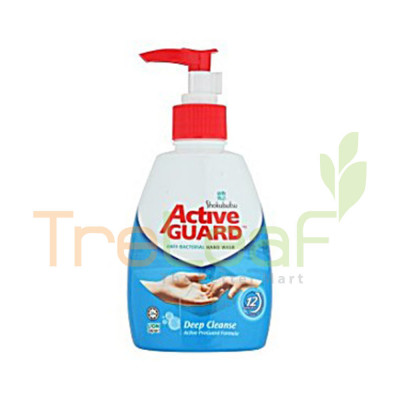 SHOKUBUTSU ACTIVE GUARD H/WASH DEEP CLEANSE (220ML)