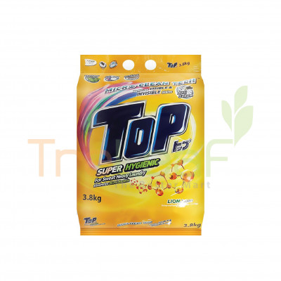 TOP DET PWD SUPER HYGIENIC NEW YELLOW (3.8KGX4)