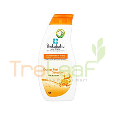 SHOKUBUTSU S/FOAM ORANGE PEEL (220ML)