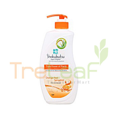 SHOKUBUTSU S/FOAM ORANGE PEEL (650ML)