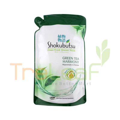 SHOKUBUTSU S/FOAM GREEN TEA (850G)