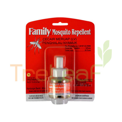 FAMILY MOSQUITO REPELLENT LIQ REFILL (45MLX12)