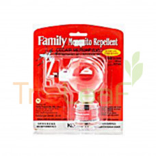 FAMILY MOSQUITO REPELLENT LIQ VAP (45MLX12)