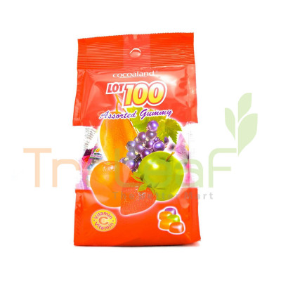 LOT 100 ASSORTED GUMMY (150GX24)