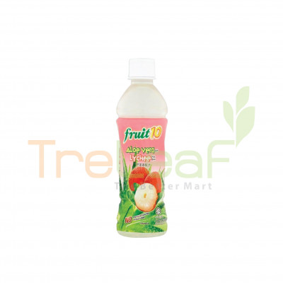 FRUIT 10 A/VERA WITH LYCHEE JUICE 350ML