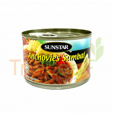 SUNSTAR ANCHOVIES SAMBAL (160GX48)