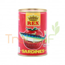 REX SARDIN DALAM TOMATO SOS (425GX48)