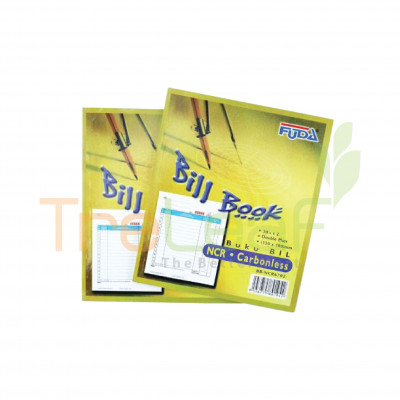 STATIONERY FUDA NCR BILL BK 6X7X2 30-NOS *NCR6702 (N.P.)
