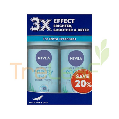 NIVEA DEO. ROLL ON (F) ENERGY FRESH TP (50ML)-83754