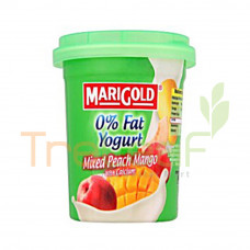 MARIGOLD 0% FAT YOGURT CREAM M.PEACH MANGO 135GM
