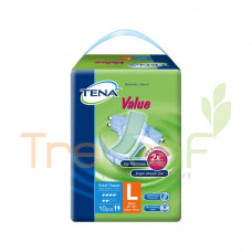 TENA ADULT DIAPERS L