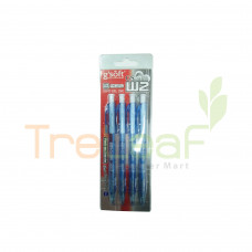 STATIONERY BALL PEN 0.5MM BL (BC-W2-05-4BL)