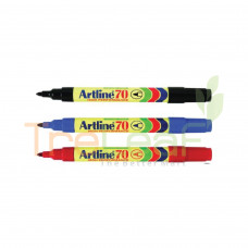 STATIONERY FASTER PERM. MARKER 70 3S-BK *BC- (M70-3BK)