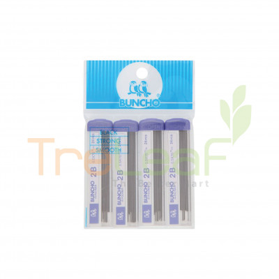 STATIONERY P/LEAD BUNCHO 0.5MM 4S 2B-0.5 (4 IN 1) (BC-2169/24-4) 0042-925
